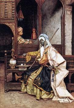 unknow artist Arab or Arabic people and life. Orientalism oil paintings  491 oil painting image
